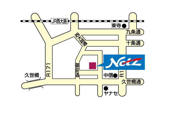 吉祥院店_地図